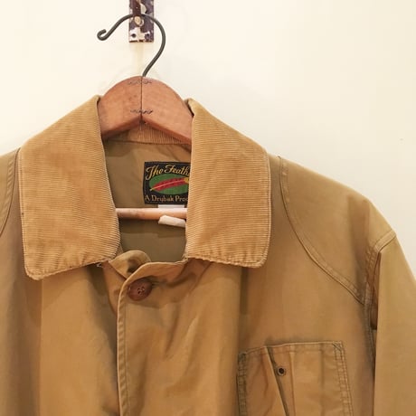 1940〜50's The FEATHER By Drybak Poplin Hunting Jacket Deadstock