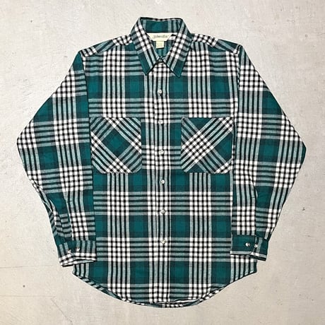 1990's ST JOHN'S BAY Heavy Flannel L/S Shirt Deadstock