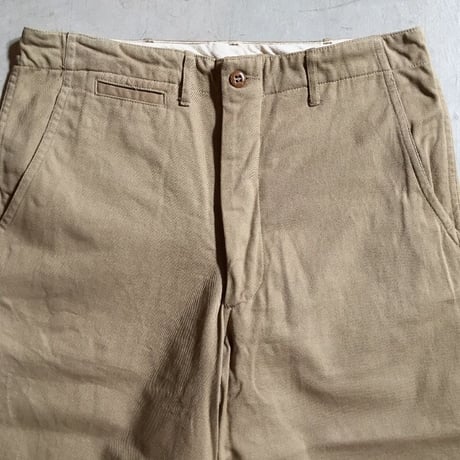 1940〜50's US.ARMY Chino Trousers