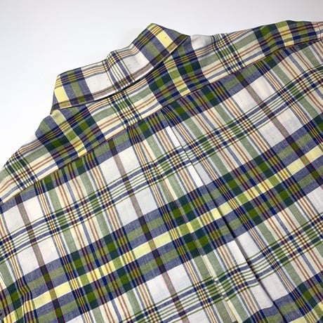 1970's SERO Indian Madras L/S Shirt