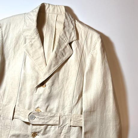 1930's Oregon Textile Mills Co. Linen Norfolk Jacket