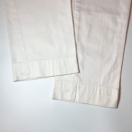 1960's US.NAVAL ACADEMY White Trousers