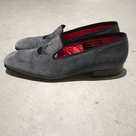 2000's〜 PEAL&CO Brooks Brothers Velvet Shoes Deadstock