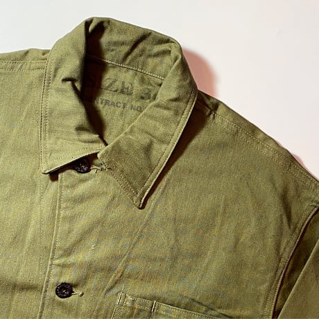 1940's US.NAVY N-3 Herringbone Jacket Deadstock