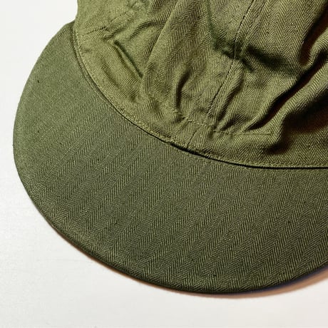 1940's US.NAVY N-3 Herringbone Cap Deadstock
