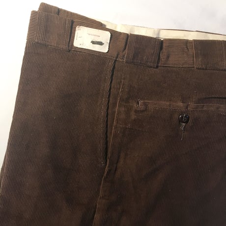 1960's Unknown Corduroy Trousers Deadstock