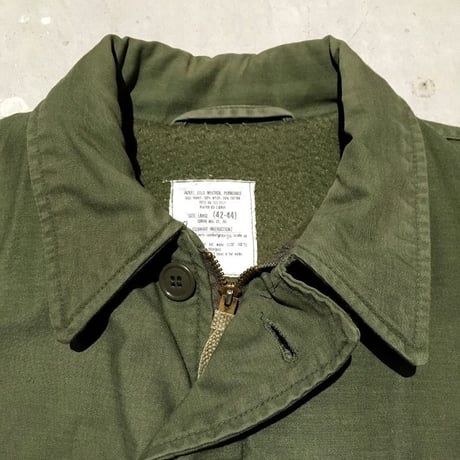 1980's US.NAVY A-2  Deck Jacket