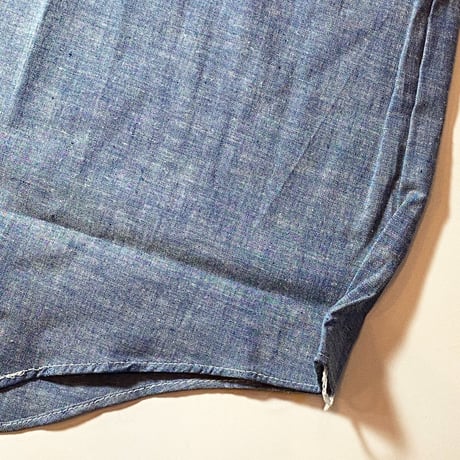1960〜70's BIG MURPH Chambray L/S Shirt Deadstock