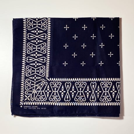 1960's WASHFAST COLORS Bandana Deadstock