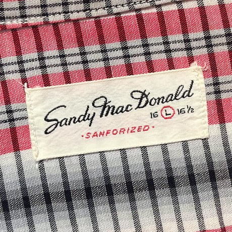 1960's Sandy Mac Donald L/S Shirt