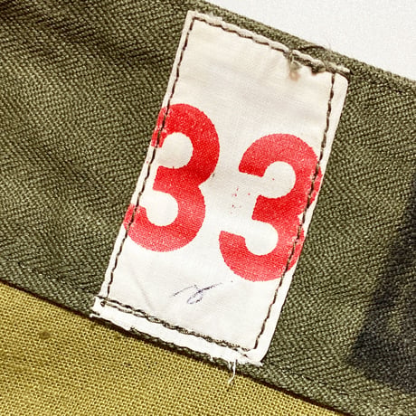 1950〜60's French Army Herringbone Trousers Deadstock