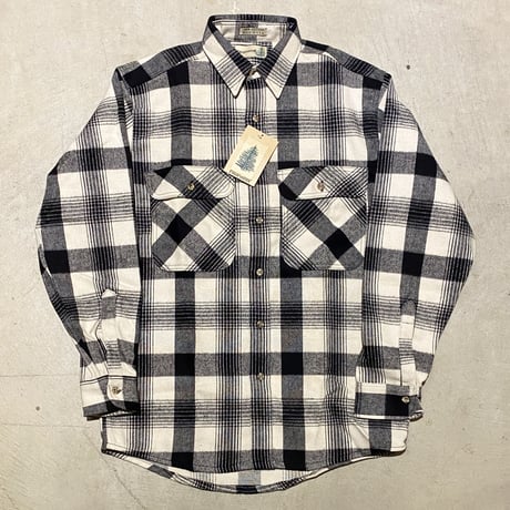 1990's FIELD MASTER Heavy Flannel L/S Shirt Deadstock