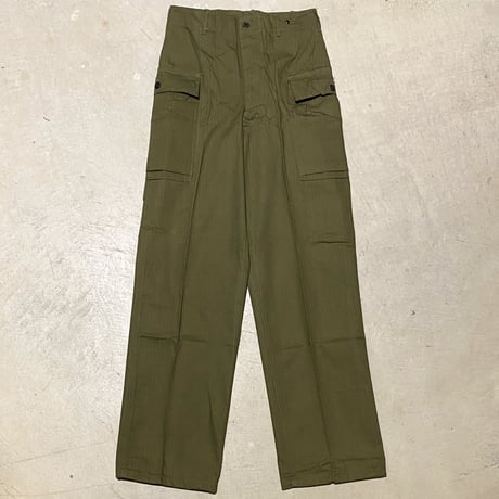 1940's US.ARMY M-43 Herringbone Trousers Deadstock