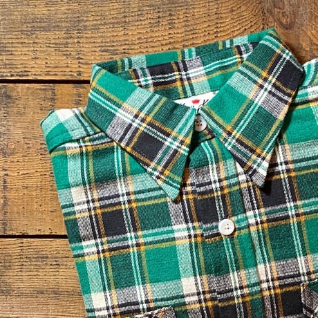1960's King Kole Heavy Flannel L/S Shirt Deadstock