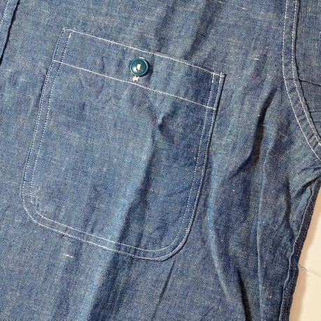 1950's US.NAVY Chambray L/S Shirt