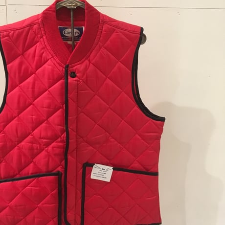 1970's Carter's Quilting Vest Deadstock