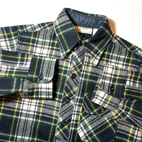 1980's L.L.Bean Trapper Pullover Wool L/S Shirt
