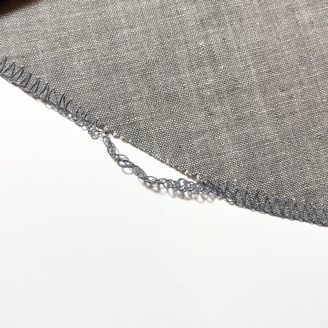 1950〜60's Unknown Gray Chambray L/S Shirt Deadstock