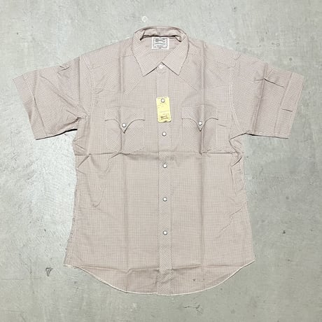 1960's H BAR C Western S/S Shirt Deadstock
