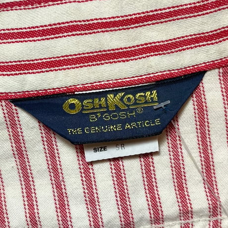 1980's OSHKOSH L/S Shirt Deadstock