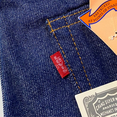 1970's Levi's 501 66 Chain Denim Pants Deadstock