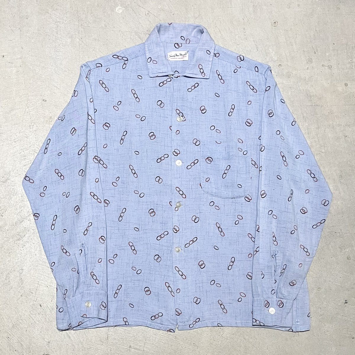 1950's〜 Sandy Mac Donald Rayon L/S Shirt | Unwave