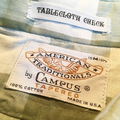 1960's CAMPUS S/S Shirt Deadstock