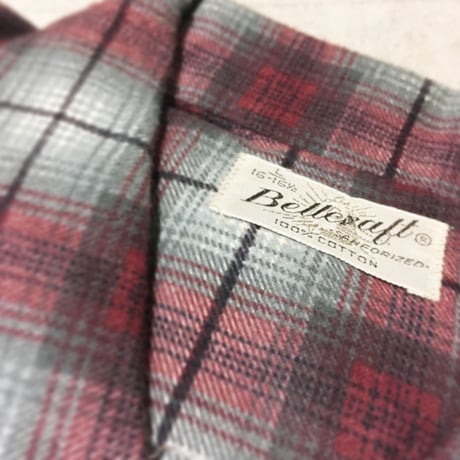 1960's Belleralt Flannel L/S Shirt Deadstock