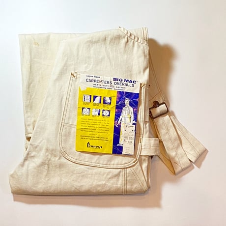 1960's BIG MAC Double Knee Overall Deadstock
