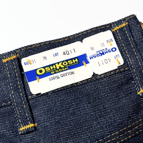 1970's OSHKOSH Denim Painter Pants Deadstock