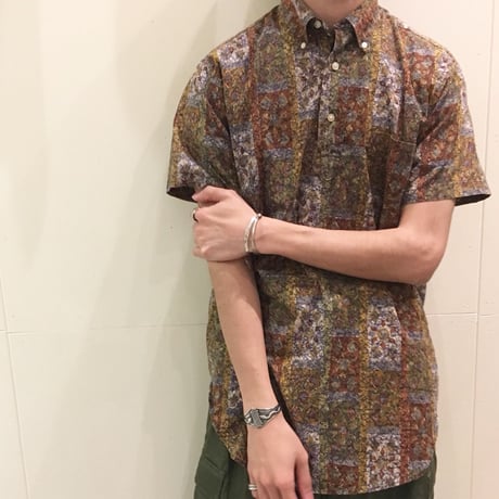 1960's Manhattan Batik Pullover S/S Shirt