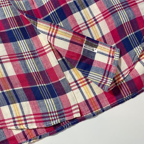 1960〜70's Brooks Brothers Indian Madras S/S Shirt