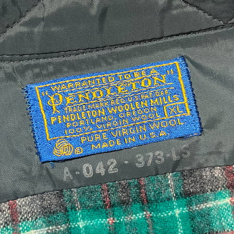 1970's PENDLETON Wool L/S Shirt