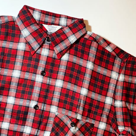 1960's PENNEY'S Flannel L/S Shirt Deadstock