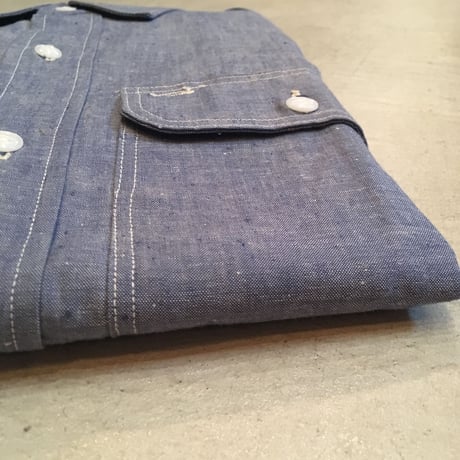 1960's BIG MAC Chambray L/S Shirt Deadstock
