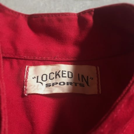 1960's LOCKED IN SPORTS Cotton Blouson
