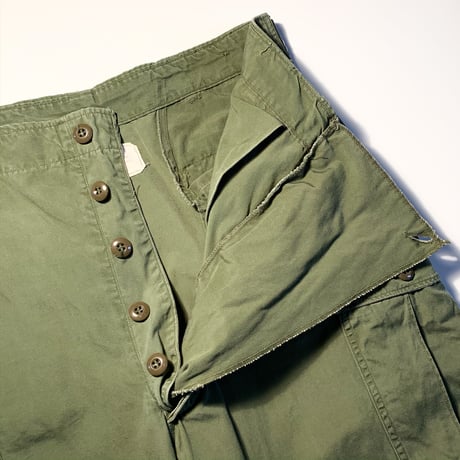 1960's US.ARMY Jungle Fatigue 1st Trousers