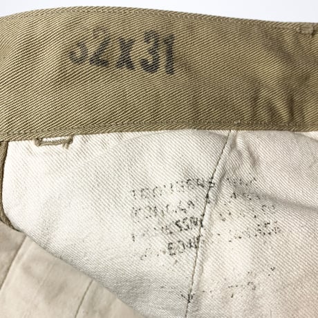 1950's USMC Chino Trousers