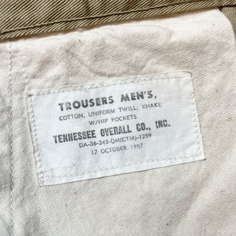 1950's USMC Chino Trousers