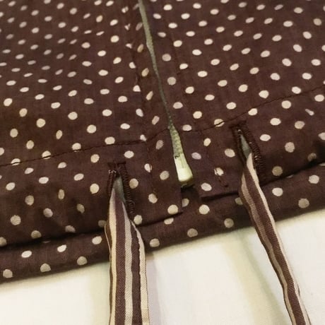 1970's Cole Dots&Border Cotton Blouson