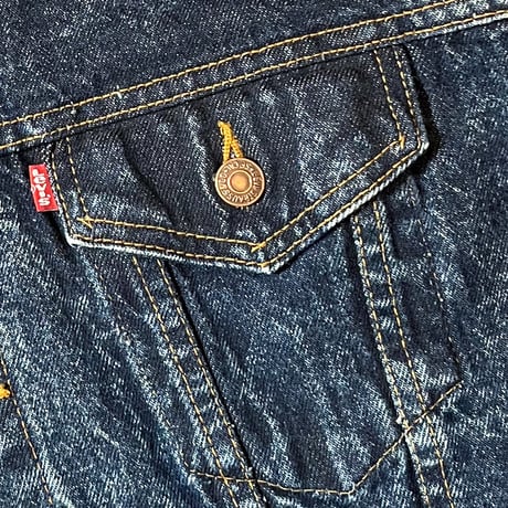 1980's Levi's 70507 Acid Washed Denim Jacket