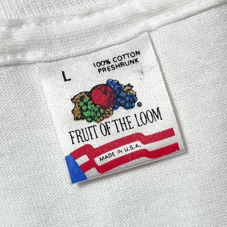 1990's FRUIT OF THE LOOM Printed Tee