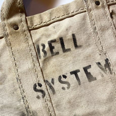 1940's〜 BELL SYSTEM Canvas Tool Bag