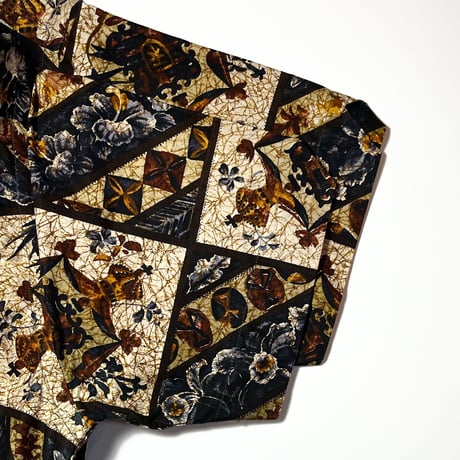 1960's Unknown Batik S/S Shirt
