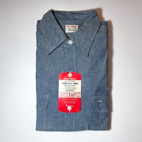 1960's BIG MAC Chambray L/S Shirt Deadstock