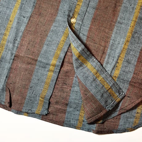 1960's Tru Fit Herringbone L/S Shirt Deadstock