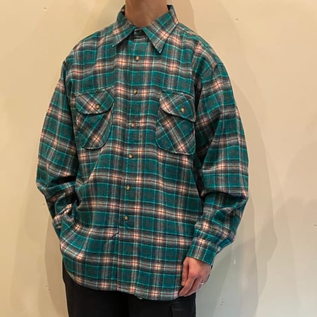 1970's PENDLETON Wool L/S Shirt