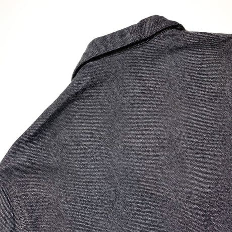 1950's Le Cres Souple Black Chambray Atelier Coat