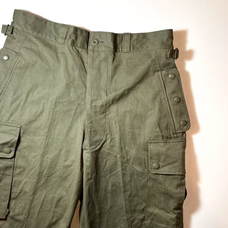 1960's French Army TAP-47 Paratrooper Herringbone Trouses Deadstock