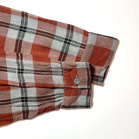 1950's PILGRIM Rayon L/S Shirt